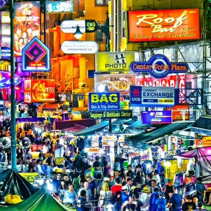 Khao San Road: Bangkok’s Backpacker Paradise and Cultural Melting Pot